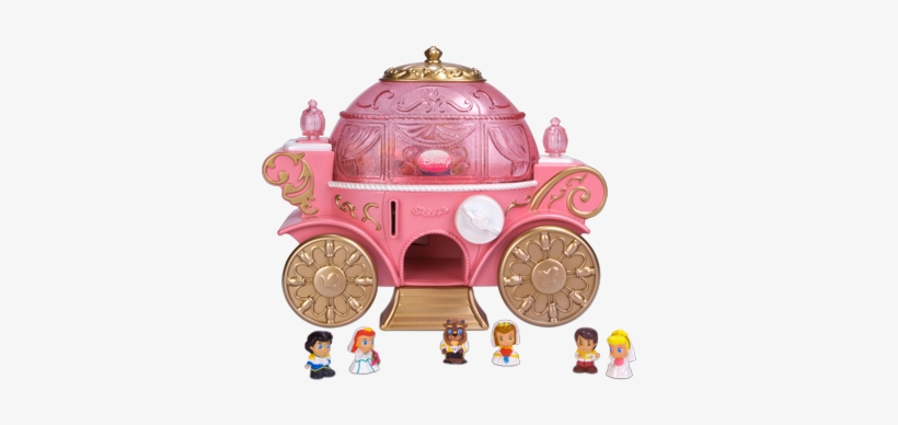 Surprise Inside Images Squinkiesdisney Princesscelebration - Blip Toys Squinkies Disney Princess Coach Dispenser, transparent png #4184185