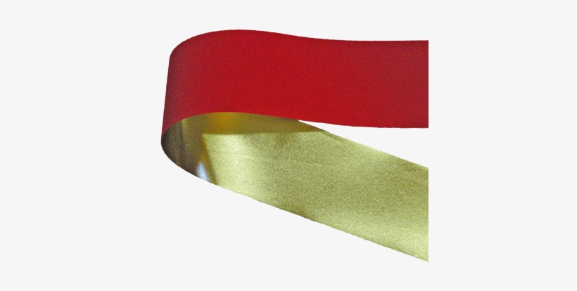 Velpruf Gold Back 100 X 100 Yards ~red/gold - Satin, transparent png #4184225