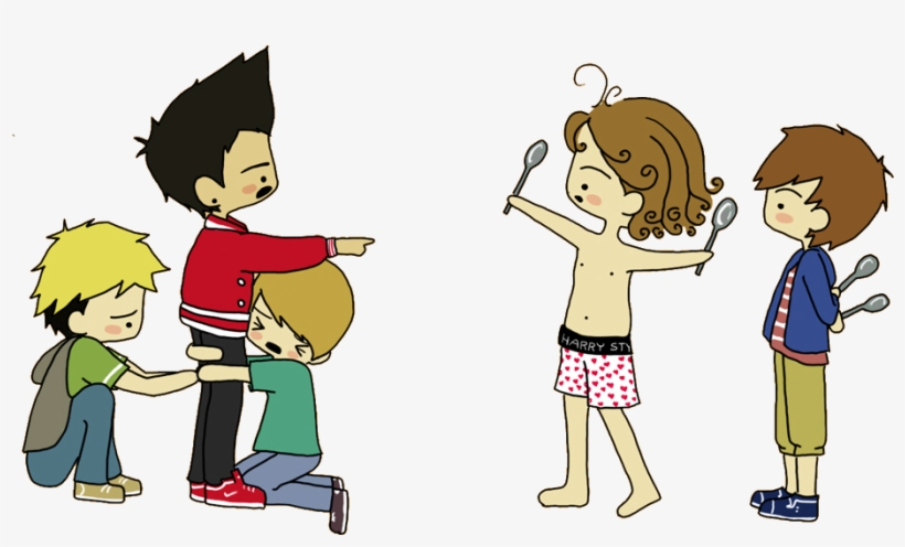 Caricaturas De One Direction Png - Louis Tomlinson Harry Styles Cute, transparent png #4184249