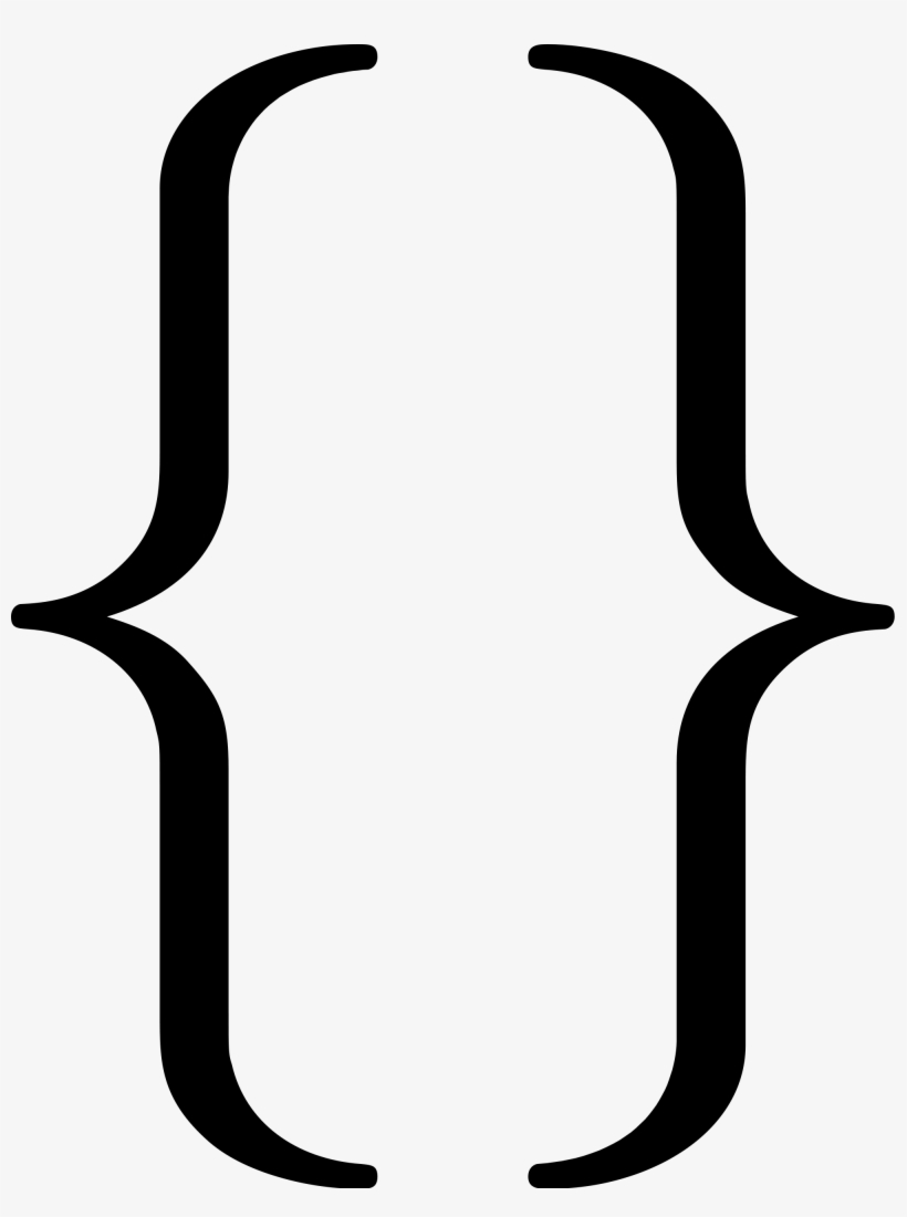 Free Bracket Shape Png Curly Brackets .png Free Transparent PNG Download PNGkey