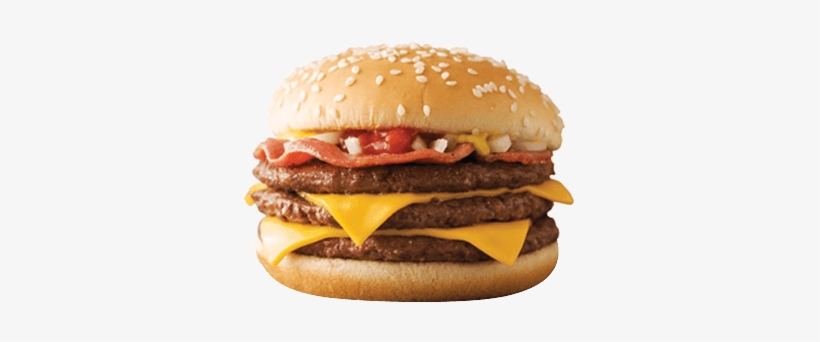 Triple Bacon Mcdonalds, transparent png #4184766