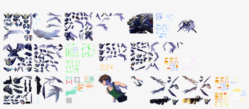 Click For Full Sized Image Wing Gundam Zero Custom - Sd Gundam G Generation Genesis Png, transparent png #4184796