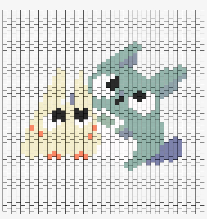 My Neighbor Totoro Bead Pattern - Cross-stitch, transparent png #4184845