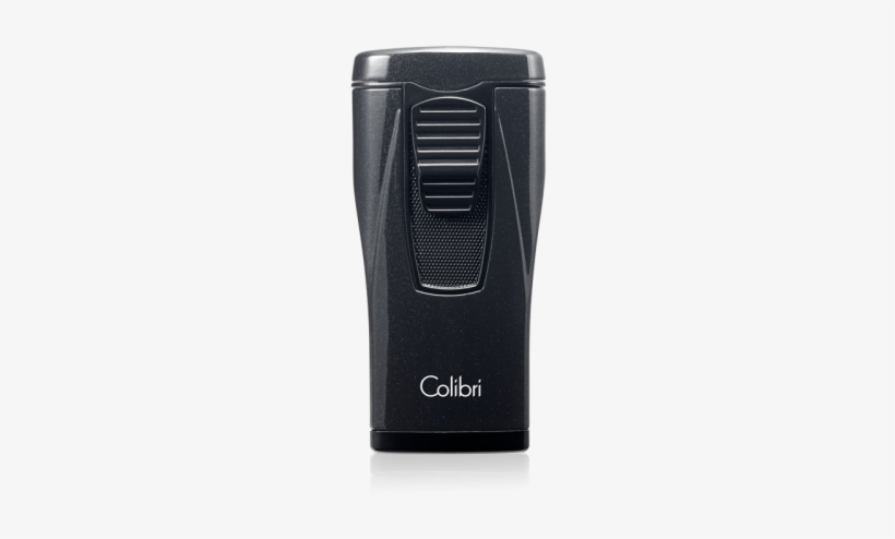 Colibri Monaco Lighter Metallic Black With Triple-jet - Wallet, transparent png #4184919