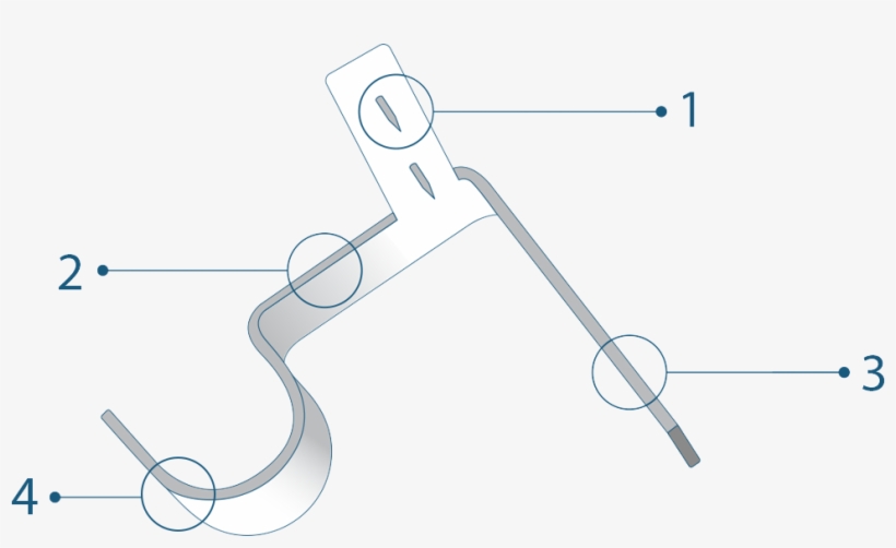 1simple Tap And Go Curtain Hardware - Parallel, transparent png #4184965