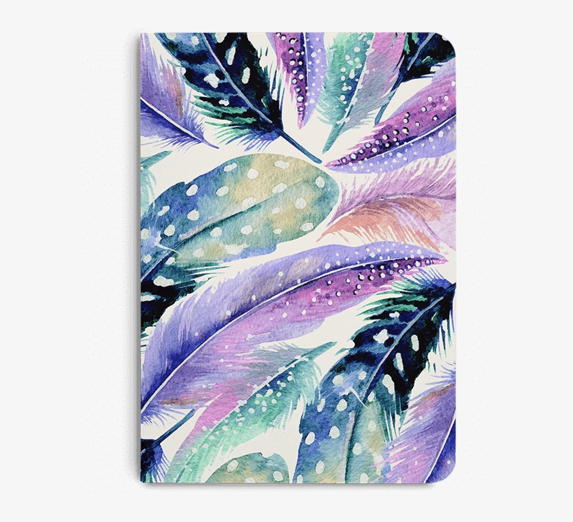 Dailyobjects Feathers In Purple A5 Notebook Plain Buy - Digital Artist Business Cards, transparent png #4185211