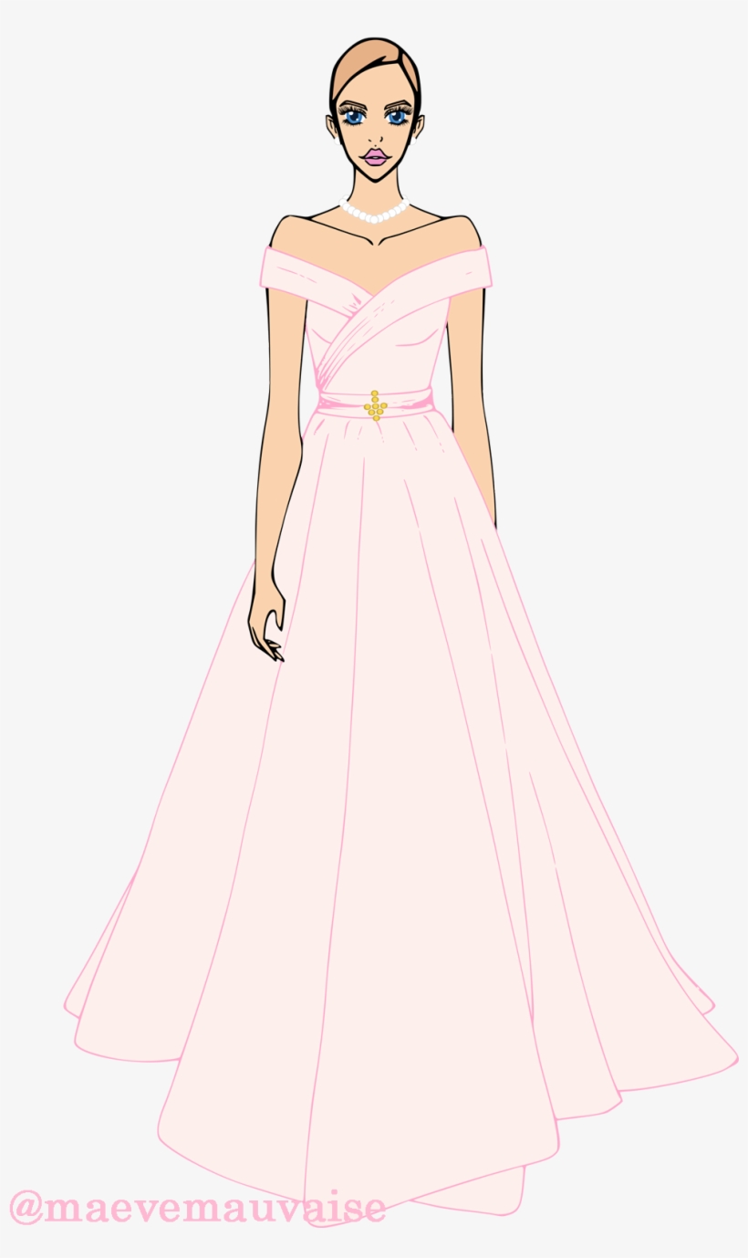 Relena And Her State Function Dress For Your Rp Blog - Gown, transparent png #4185320