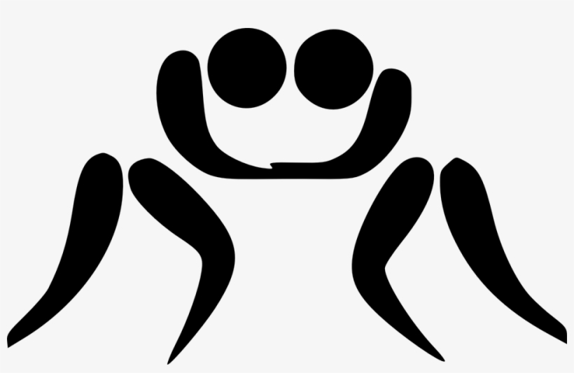 Freestyle Wrestling Png Photo - Pictograma De Lucha, transparent png #4185444