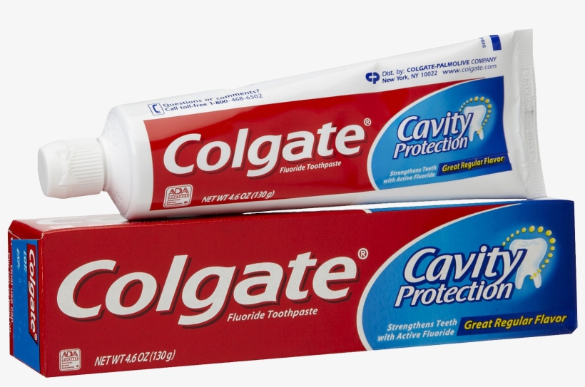 Toothpaste Png - Colgate Cavity Protection Toothpaste, transparent png #4185629