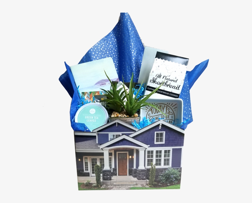 “blue On You” Home Gift Box - House, transparent png #4186059