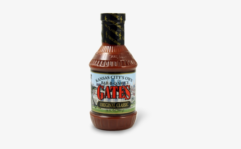 Gates Original Classic Bar B Q Sauce 18 Oz - Gates: Original Classic Bar-b-q Sauce, 28 Oz, transparent png #4186467