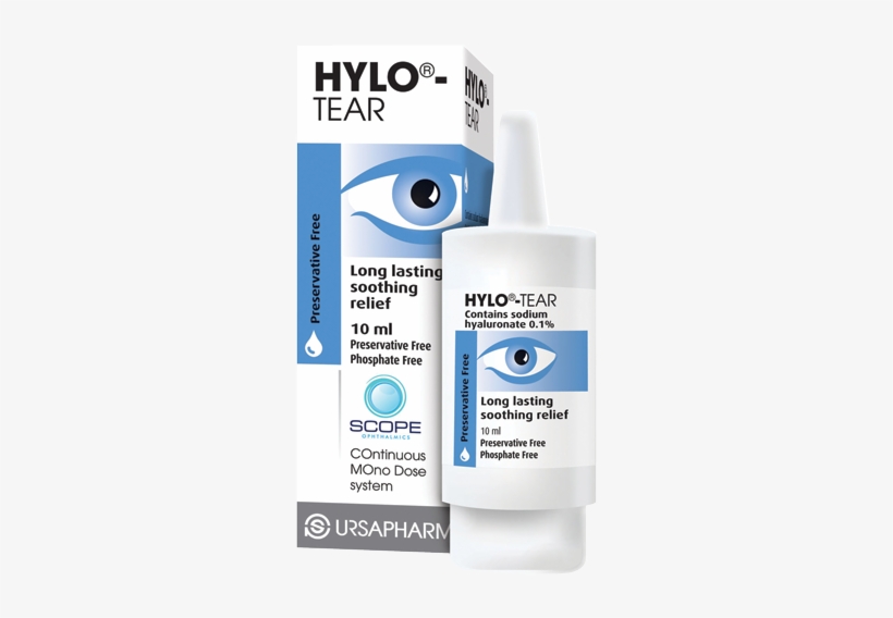 Hylo Tear - Hylo Tear Eye Drops, transparent png #4186543