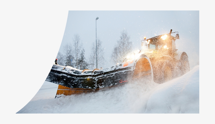 Our Hardworking And Reliable Machinery Can Clear A - Snow, transparent png #4186985