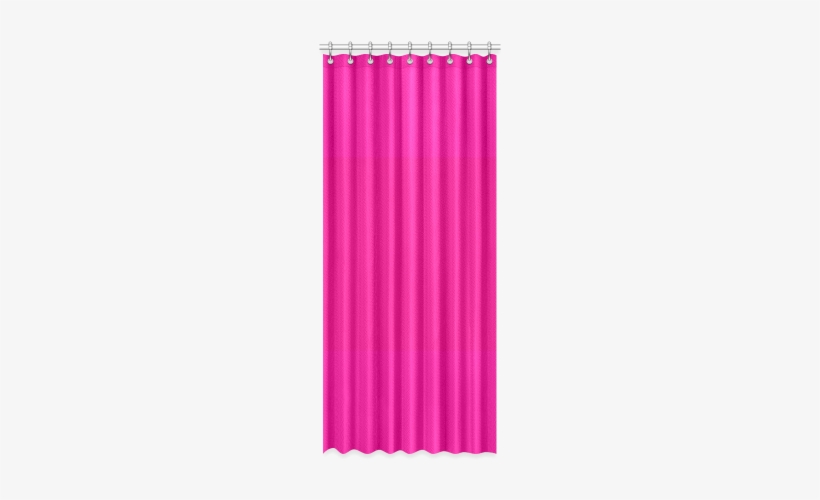 Hot Pink Happiness Window Curtain 52" X - Window, transparent png #4187143