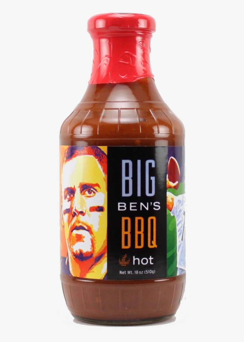 Big Ben's Hot Bbq Sauce - Barbecue Sauce, transparent png #4187211