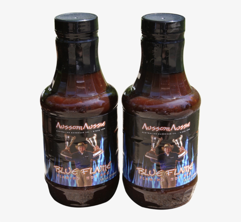 Our Original Xxxtreme Hot Bbq Sauce Called Blue Flame - Bottle, transparent png #4187321