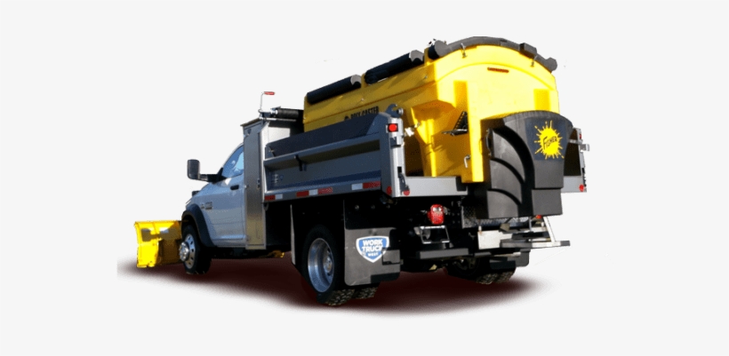 Custom Snow Plows And Ice Trucks - Dump Truck, transparent png #4187943