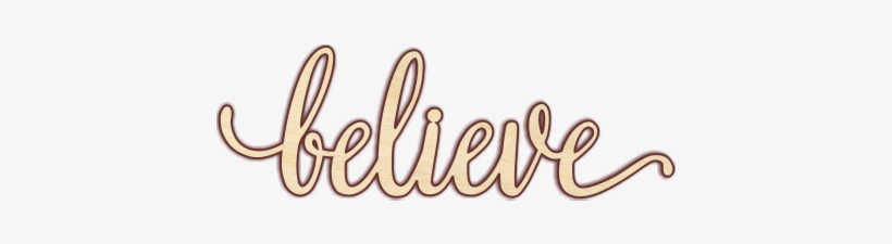 Believe - Christmas Day, transparent png #4188055