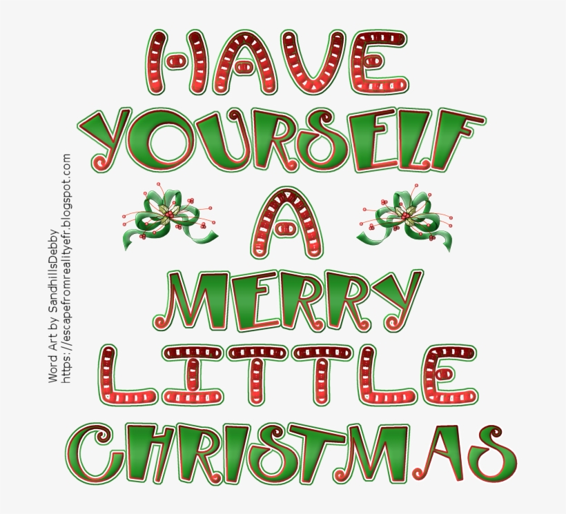 This Gorgeous Word Art Was Created By Debby , A Member - Natal, transparent png #4188098