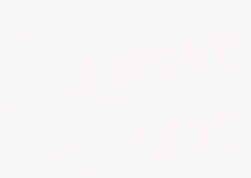 Signature Stairs - Handwriting, transparent png #4188141