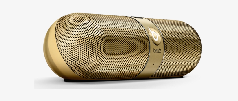 Beats By Dr - Beats Pill Gloss Gold, transparent png #4188229