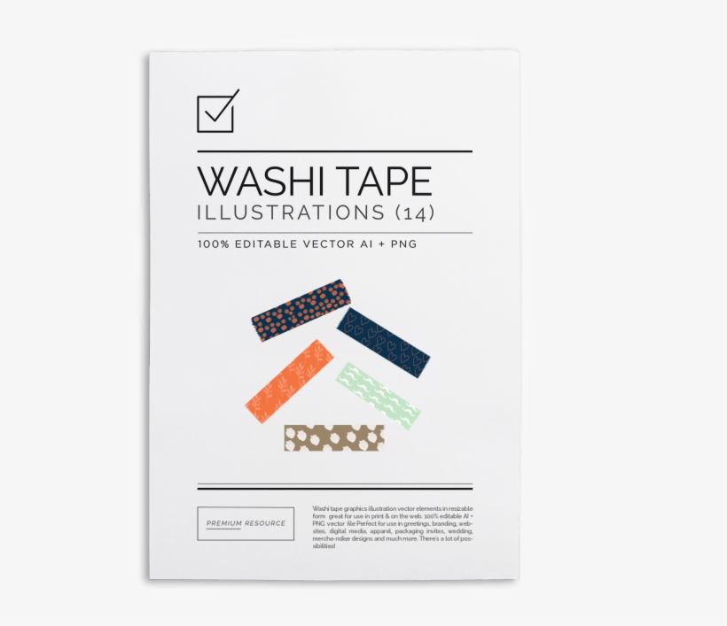 "digital Washi Tape - Washi, transparent png #4188631