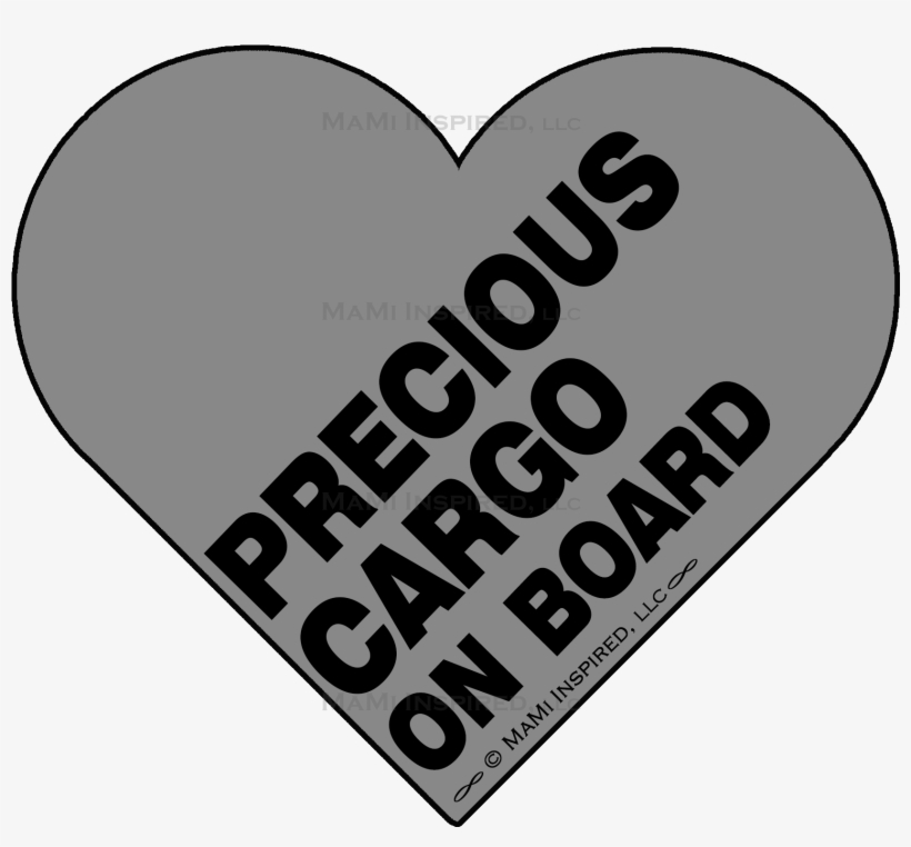Precious Cargo On Board Babies On Board Baby Wording - Static Synchronous Compensator, transparent png #4189545