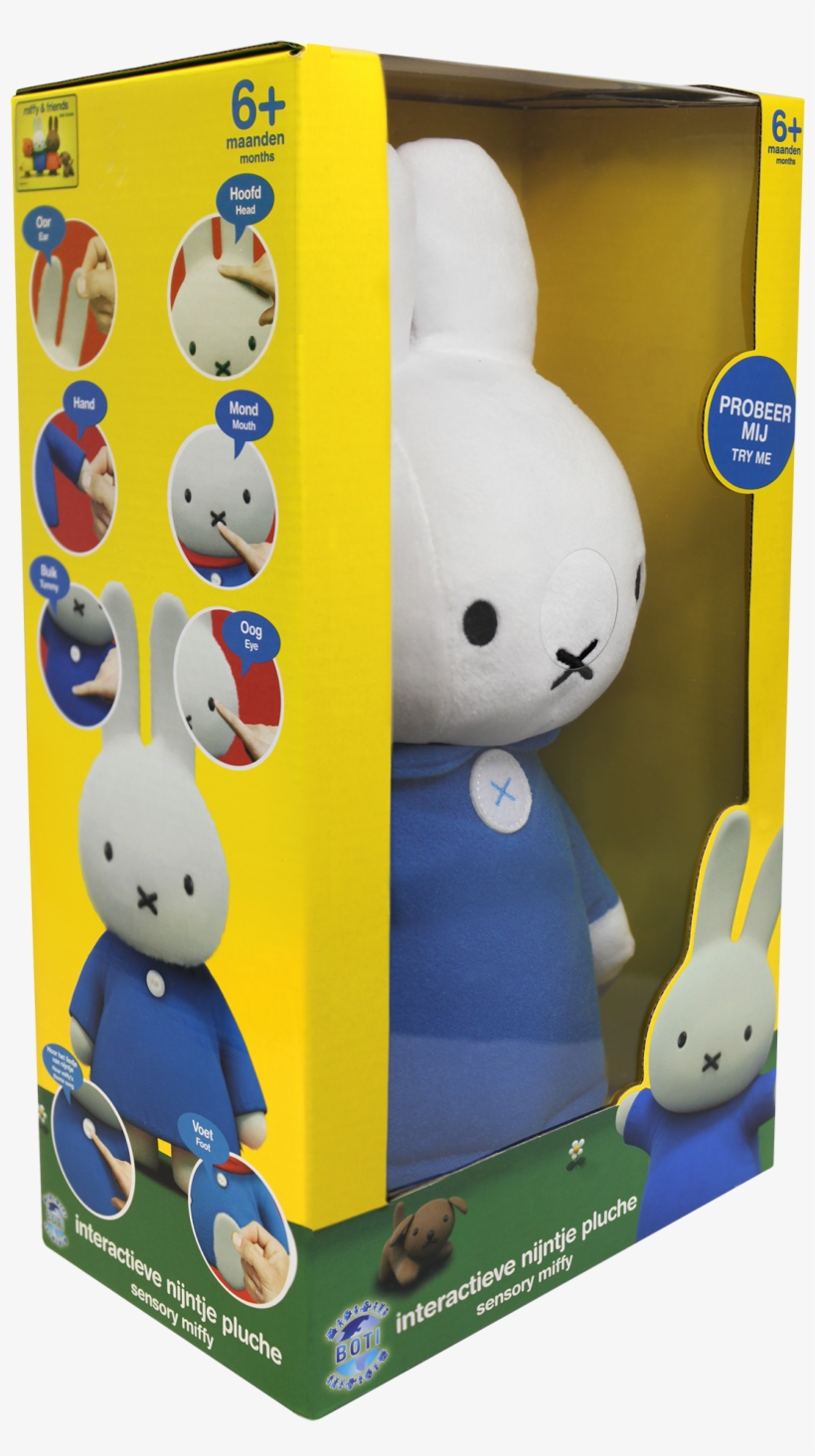 Sensory Miffy - Miffy's Adventures Big And Small Toy, transparent png #4189625