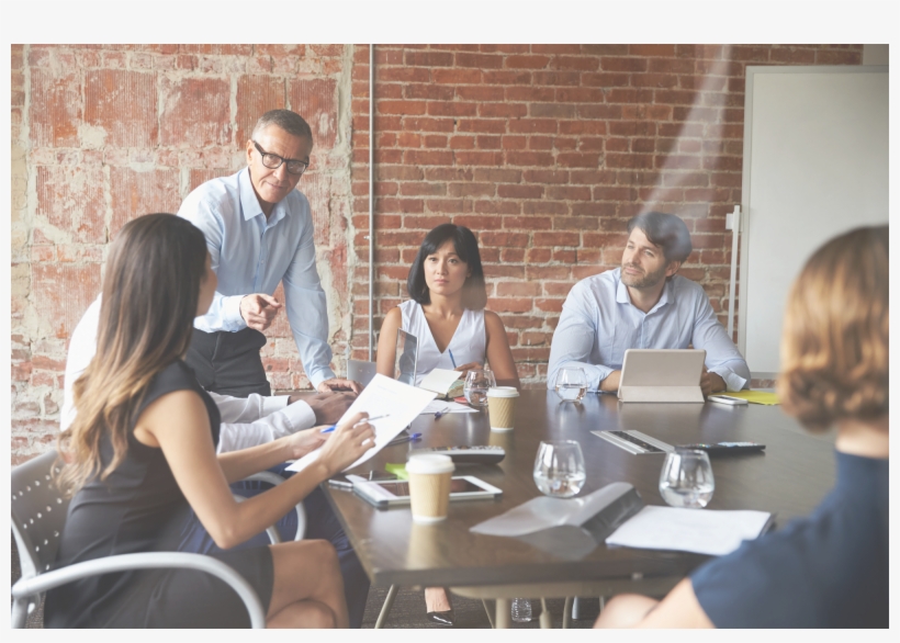 Brickwall Business People - Meeting, transparent png #4189766