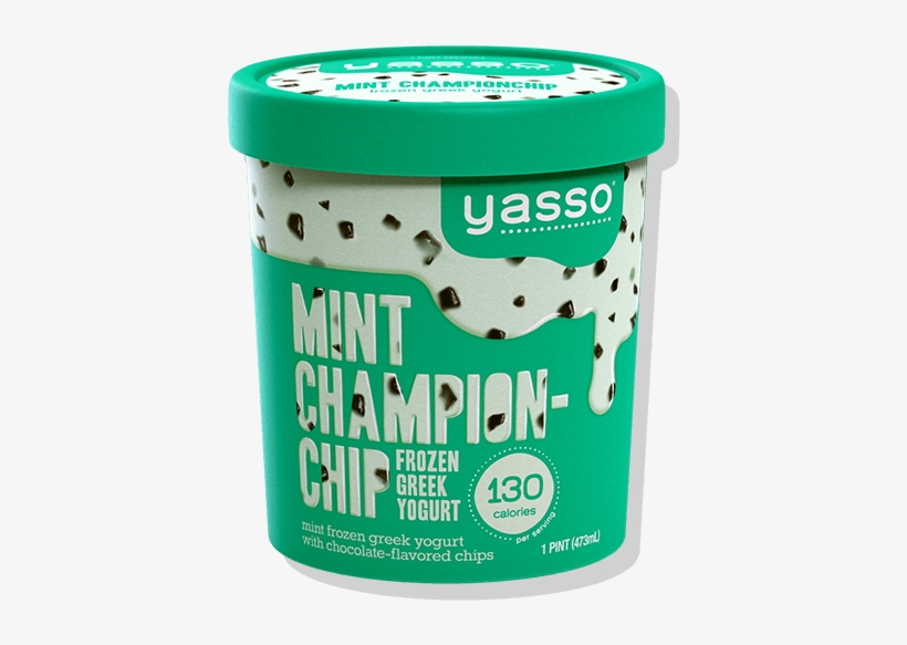 Yasso Mint Championchip Pint - Yasso Ice Cream Pints, transparent png #4190132