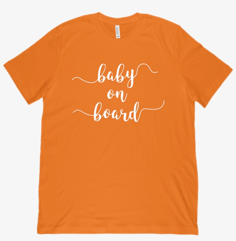 Baby On Board Pregnancy Announcement (white) - Shirt, transparent png #4190270