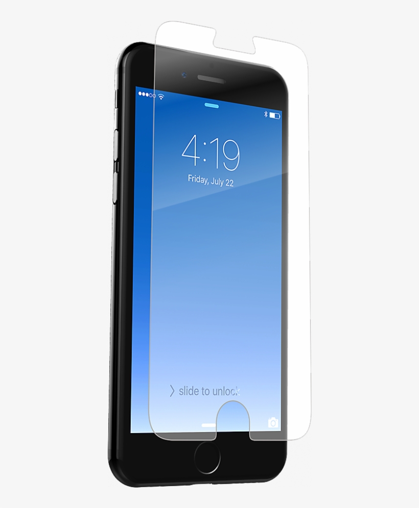 Invisible Shield Iphone 7 And 8 Glass Plus Screen Protector - Invisibleshield By Zagg Iphone 6s/7/8 Hd Glass+ Screen, transparent png #4190335