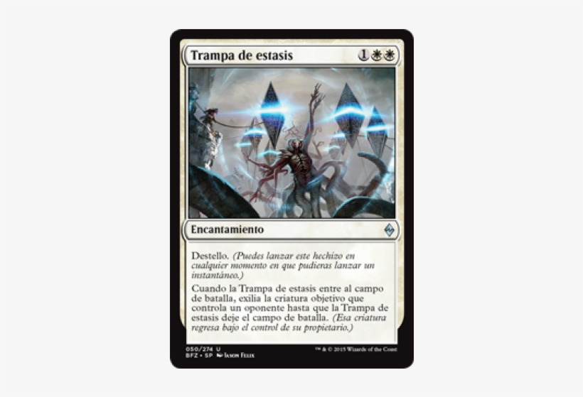 Batalla Por Zendikar - Magic: The Gathering - Stasis Snare (050/274) - Battle, transparent png #4190387