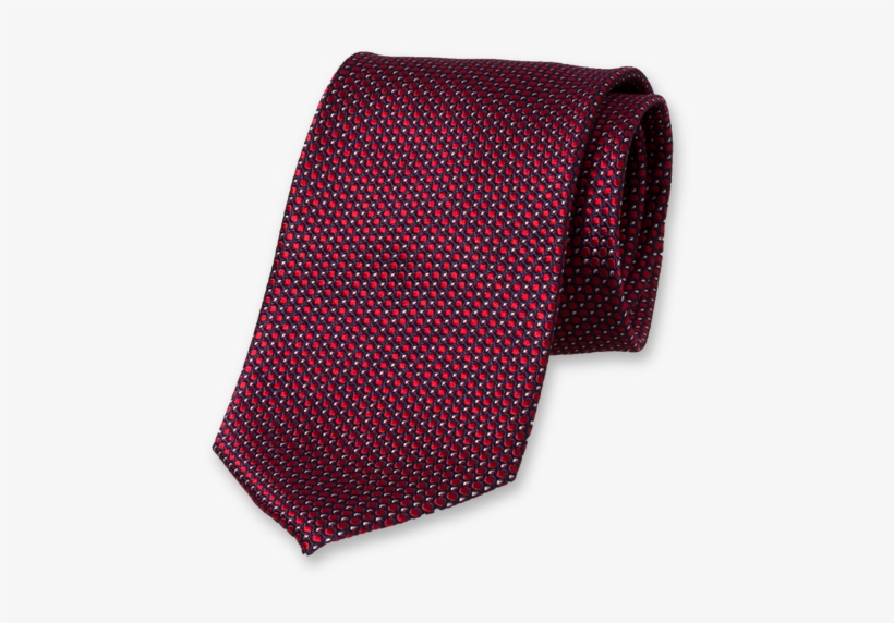 Profuomo Necktie Red Pattern - Profuomo Stropdas, transparent png #4190424