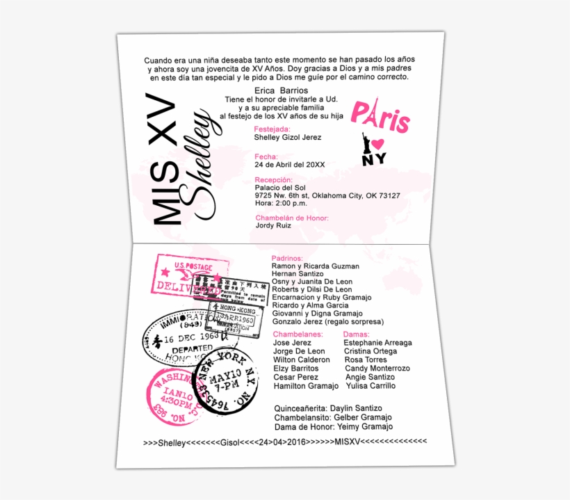 Click - Passport, transparent png #4190802