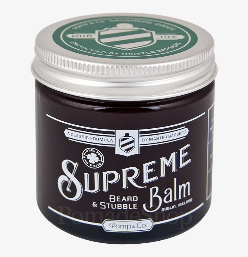 Pomp & Co Supreme Beard & Stubble Balm - Pomp & Co Supreme Beard & Stubble Balm 60ml, transparent png #4190939