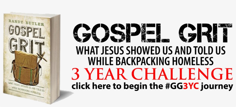 Gospel Grit Main Page Banner No Background - Gospel Grit: What Jesus Showed Us And Told Us While, transparent png #4190963