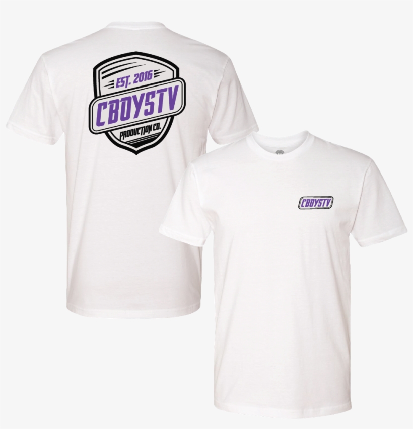 White Badge Tshirt Front Back, transparent png #4191091