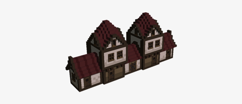 Large Long House - House, transparent png #4191215
