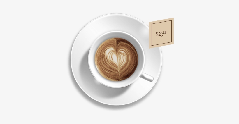 Caffe Latte - Latte, transparent png #4191360