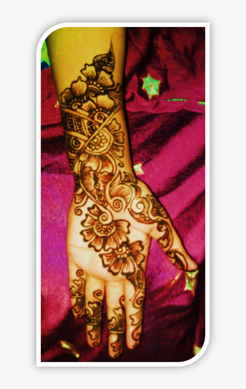 Latest Mehndi Design By Amina Hussain, transparent png #4191452