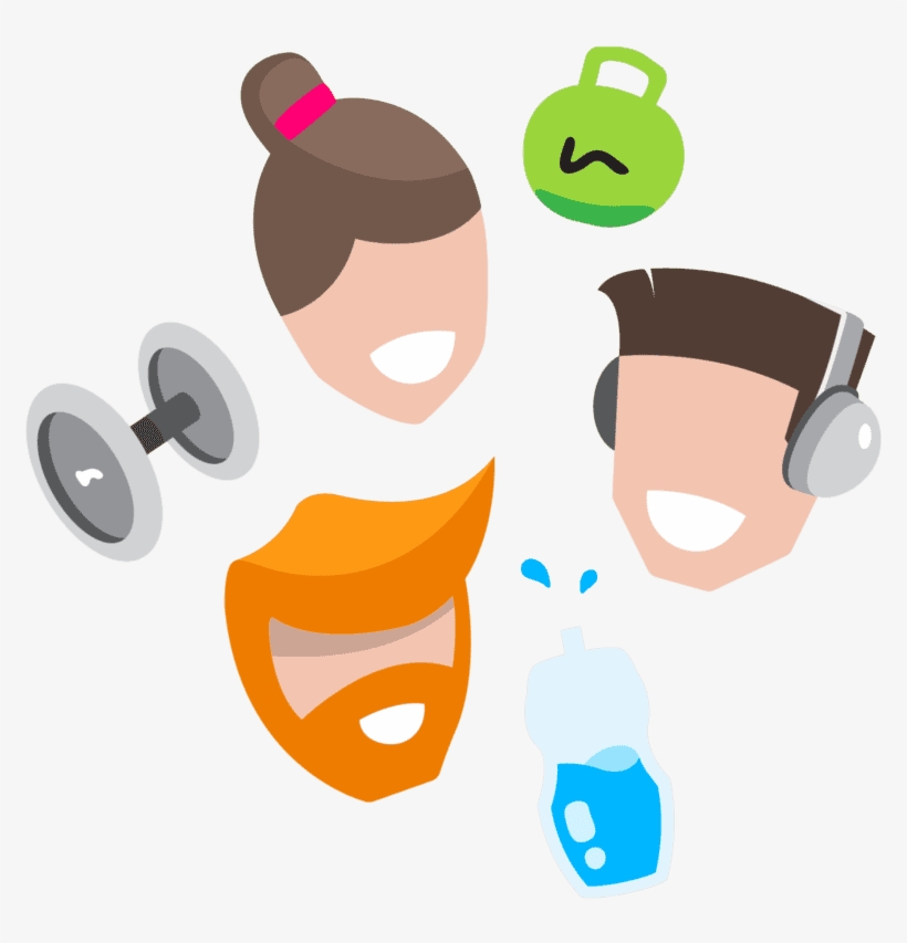 Do The People That Train At The Gym Have Similar Fitness, transparent png #4191550