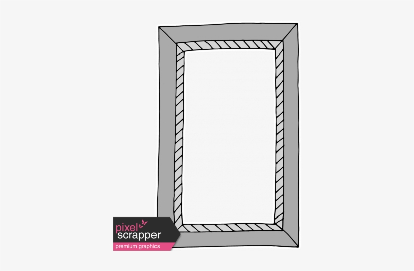Our House Sticker Frame Rectangle - Rauch Steffen Vadora Schwebetürenschrank Mit Spiegel, transparent png #4191674