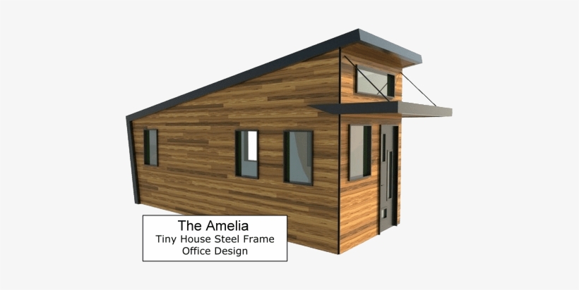 The Amelia Tiny House Steel Frame Kit From Lighthouse Log Cabin