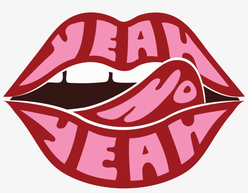 Yeah No Yeah Lips Logo - Itunes, transparent png #4191821