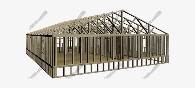 House Frame Angled - Handrail, transparent png #4192104