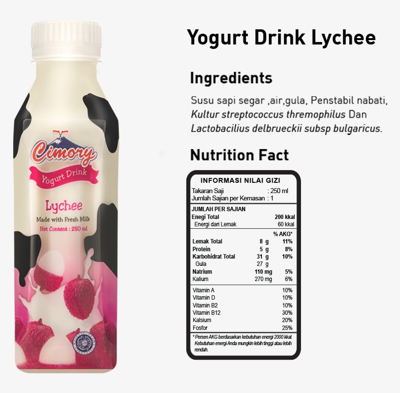 Yogurt Cimory Mix Berry, transparent png #4192250