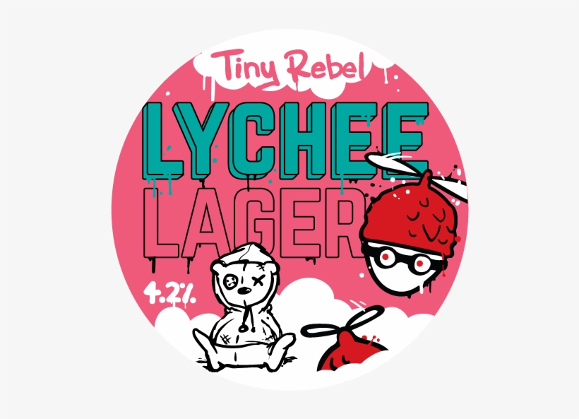Lychee Lager - Lager - Tiny Rebel Dirty Stop Out, transparent png #4192762
