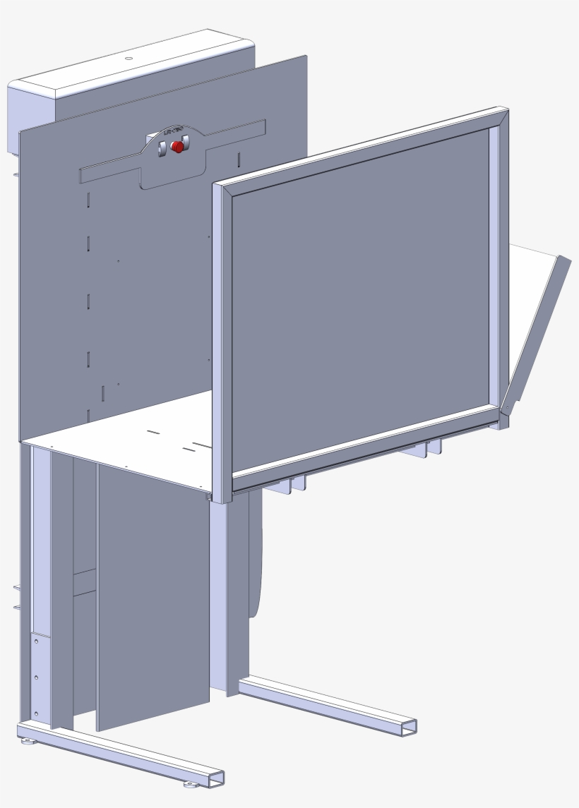 Lr750 Isometric Top View Clear - Computer Monitor, transparent png #4193068