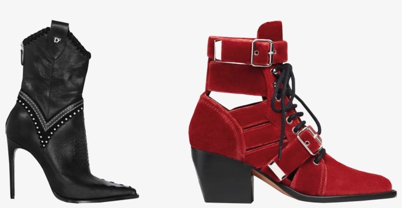 Las Botas Vaqueras Permanecen Desde El Verano - Basic Pump, transparent png #4193096